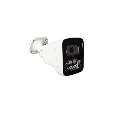 4 KAMERALI 6 WARM LEDLİ 5MP 3.6 SONY LENS GECE RENKLİ GÖSTEREN METAL KASA GÜVENLİK KAMERA SETİ