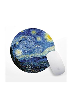 Van Gogh Yıldızlı Gece Mouse Pad