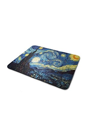 Van Gogh Yıldızlı Starry Night Gece Mouse Pad