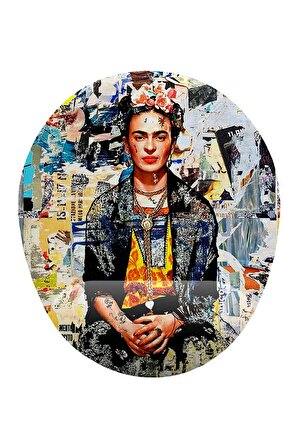 Frida Kahlo Bilek Destekli Mouse Pad