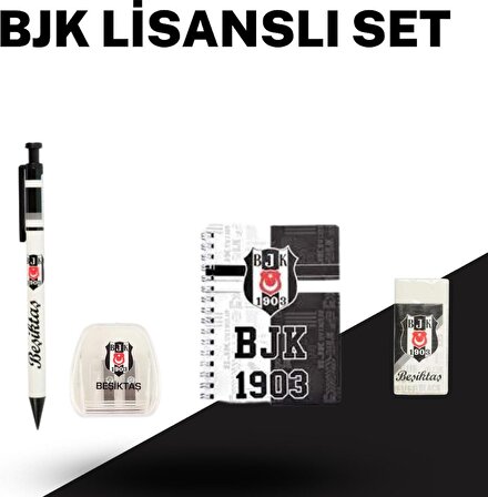 Bjk Lisanlı Kırtasiye Seti