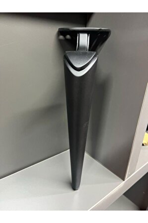 Belek Metal Ayak Mat Siyah 25cm Kanepe Koltuk Dolap Komidin Şifonyer Modern Tv Ünite Ayağı Mobilya