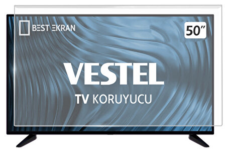 Vestel 50" inç 127 Ekran Tv Ekran Koruyucu