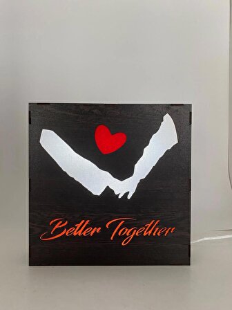 Better Together - Işıklı Dekor