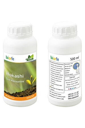 Biorfe Bokashi Sıvı Konsantre 500 ml Ph Düzenleyici - BL500