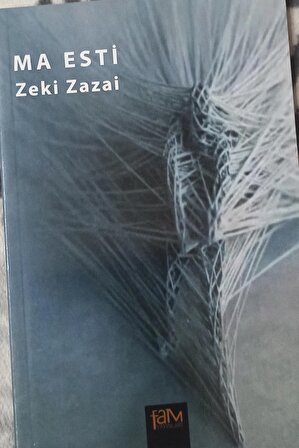 Ma Esti Zazaca şiir Kitabi Zeki Zazai