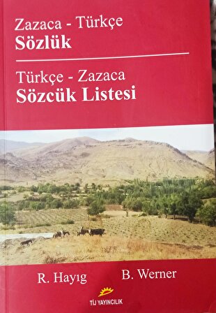 Zazaca- Türkçe Sözlük 448 sayfa