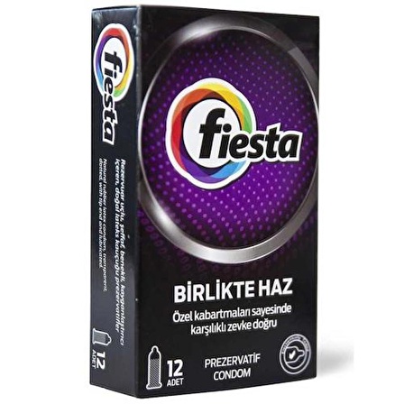 Fiesta Zevk Benekli Prezervatif