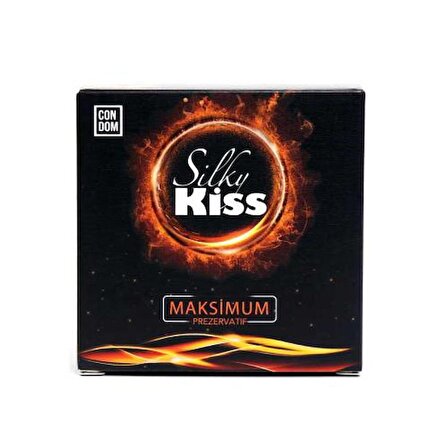 Silky Kiss Maximum Tırtıklı ve Benekli Prezervatif