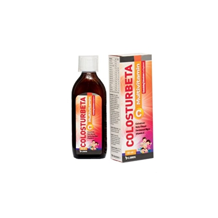 ColosturBeta Kolostrum, Multi Vitamin ve Multi Mineral İçeren Takviye Edici Gıda 150 ml