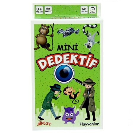 Star Mini Dedektif Kart Oyunu