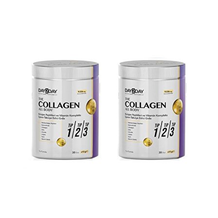 The Collagen All Body Takviye Edici Gıda 300 gr 1 Alana 1 Bedava