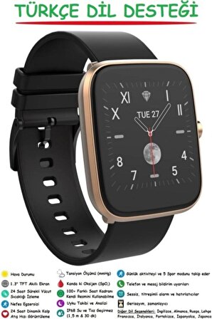 Smart Watch Türkçe Menü Akıllı Saat