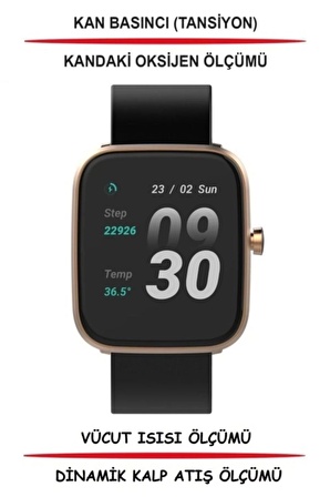 Smart Watch Türkçe Menü Akıllı Saat