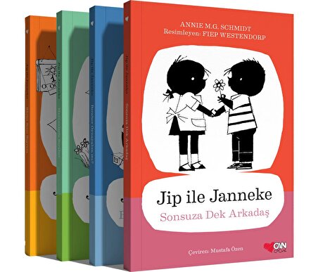 Jip ile Janneke Seti (4 Kitap)