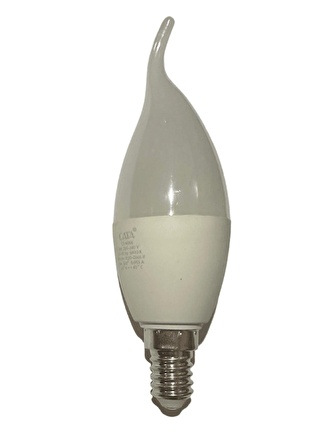 Cata CT-4084 8W 6400K (Beyaz Işık) E14 Duylu Led Kıvrık Buji Ampul