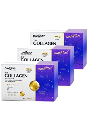 Day2Day Collagen Mag Plus Çilek Karpuz Aromalı 30 Saşe 3 Al 2 Öde