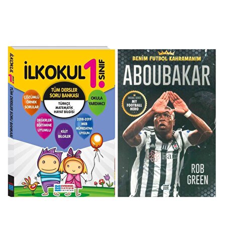 Evrensel İletişim 1.Sınıf Tüm Dersler Soru Bankası ve Dokuz Yayınları Aboubakar Seti 2 Kitap