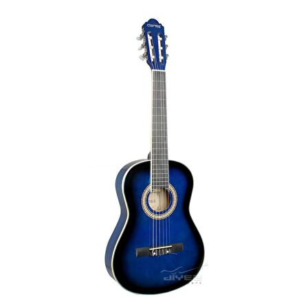 Clariss CCG50 BL 3/4 Junior Klasik Gitar (Taşıma Çantası Hediyeli)