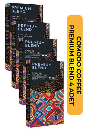 Comodo Coffee Premium Blend Special Selection Filtre-Çekirdek Kahve 4x250 gr