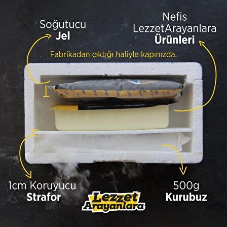 Kavurmalı Lezzetler Serisi - Kavurmalı Pide Paketi (Kaşar 500gr 3’lü + Kopuz Kavurma 300gr)