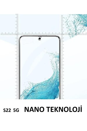 Samsung Galaxy S22 5g Nano Ekran Koruyucu Kırılmaz Cam - Ultra Ince