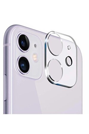 Iphone 11 Uyumlu Kamera Koruyucu Cam - Lens Koruma