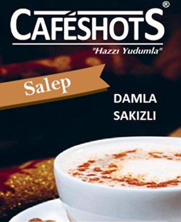 Cafeshots Premium Salep Damla Sakızlı 1 KG
