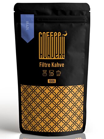 Coffee Hundert Brazil Santos Filtre Kahve 100 Gram