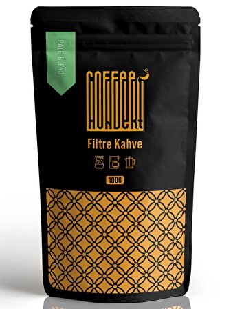Coffee Hundert Pale Blend (Yumuşak İçimli) Filtre Kahve 100 Gram