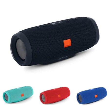 QASUL  Charge 4 Bluetooth Hoparlör Speaker Ses Bombası Fm Radyolu Powerbank Özelliği