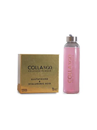 Collango Mix Paket Gold / Black Kolajen Special Edition & Glutatyon & Hyaluronik Asit Ve Cam Matara