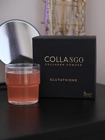 Collango Mix Paket Black / Gold Kolajen Special Edition & Glutatyon - Yüz Maskesi Hediye