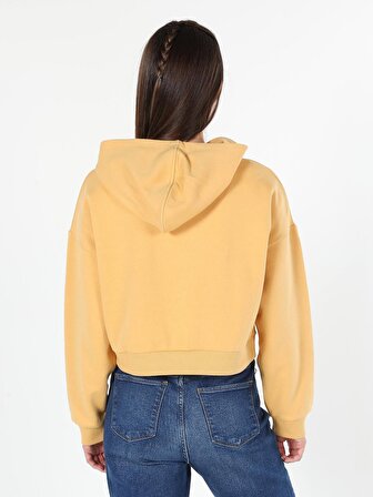 Sarı Kadın Sweatshirt