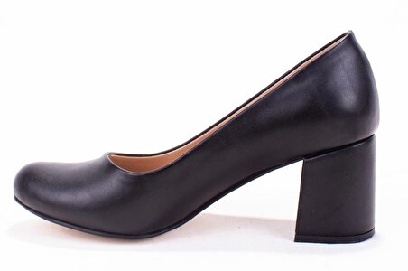 Dagoster DZA07-299181014 Siyah Stiletto Topuklu Kadın Ayakkabı