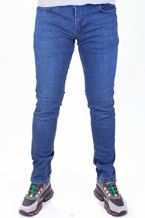 Colt Jeans Perm 9133-157 Mavi Düşük Bel Dar Paça Erkek Jeans Pantolon