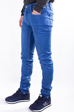 Colt Jeans Perm 9133-208 Düşük Bel Dar Paça Mavi Erkek Jeans Pantolon