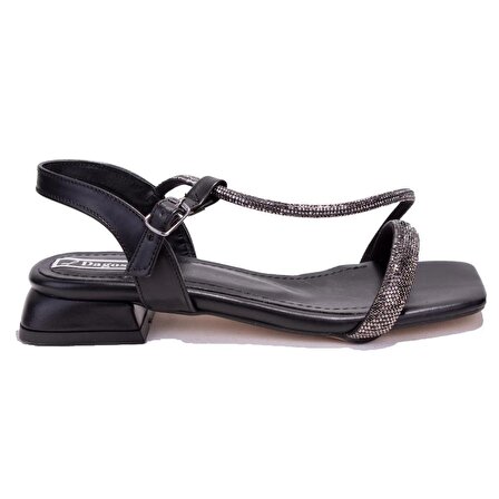 Dagoster DZA07-36503708C Siyah Klasik Topuklu Kadın Ayakkabı