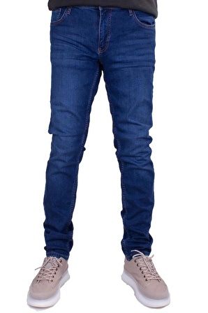 Twister PanamaCN 745 Mavi Düşük Bel Dar Paça Erkek Jeans Pantolon