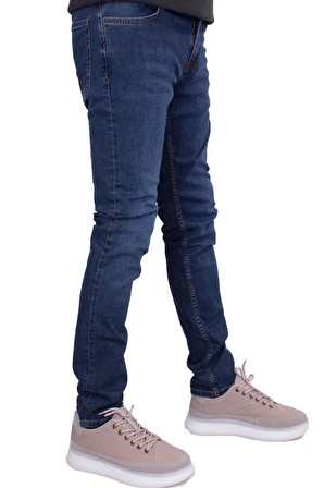 Twister PanamaCN 750-01 Lacivert Düşük Bel Dar Paça Erkek Jeans Pantolon