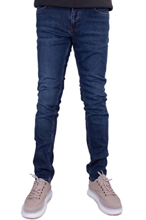 Twister PanamaCN 750-01 Lacivert Düşük Bel Dar Paça Erkek Jeans Pantolon