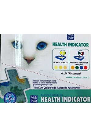 Hektaş Health Indıcator Kedi Sağlık Kontrol Kiti Kolay Kullanım