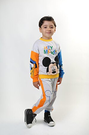 Erkek Çocuk Mickey Mouse İkili Eşofman Takımı