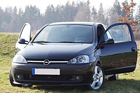 Opel Corsa C uyumlu ÇUPRA  Ön Tampon Lipi Cupra Lip 3 Parça