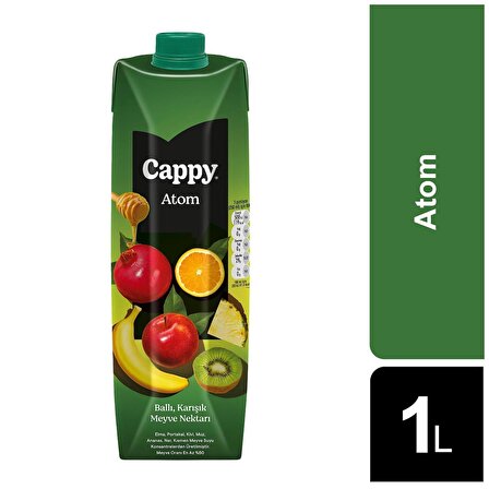 Cappy Atom Ballı Karışık Meyve Nektarı 1 Lt
