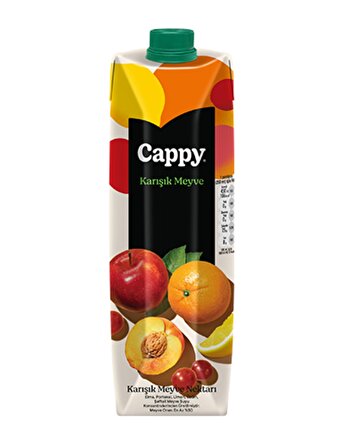 Cappy Bahçe Karışık Meyve Nektarı 1 Lt