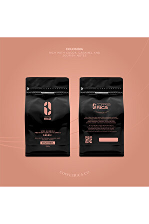 CoffeeRica Kolombiya 250gr Öğütülmüş Kahve