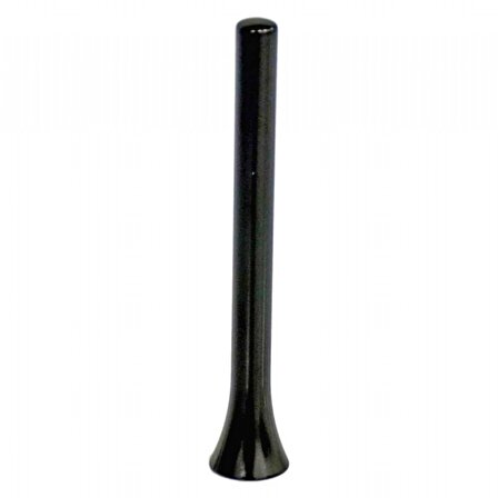 Carub Üniversal Tepe Anten Çubuk Metal 8 cm Siyah