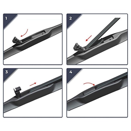 Sentinel 60 cm Universal Hybrid Silecek