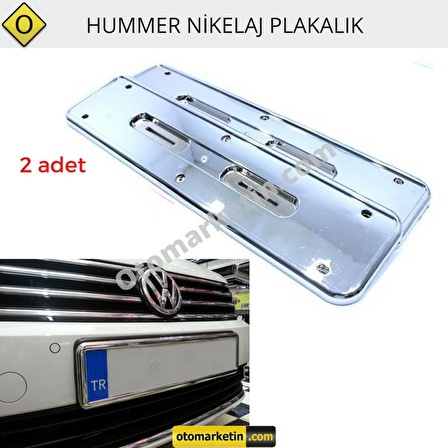 Carmind Sport Hummer Nikelaj Plakalık 2 li